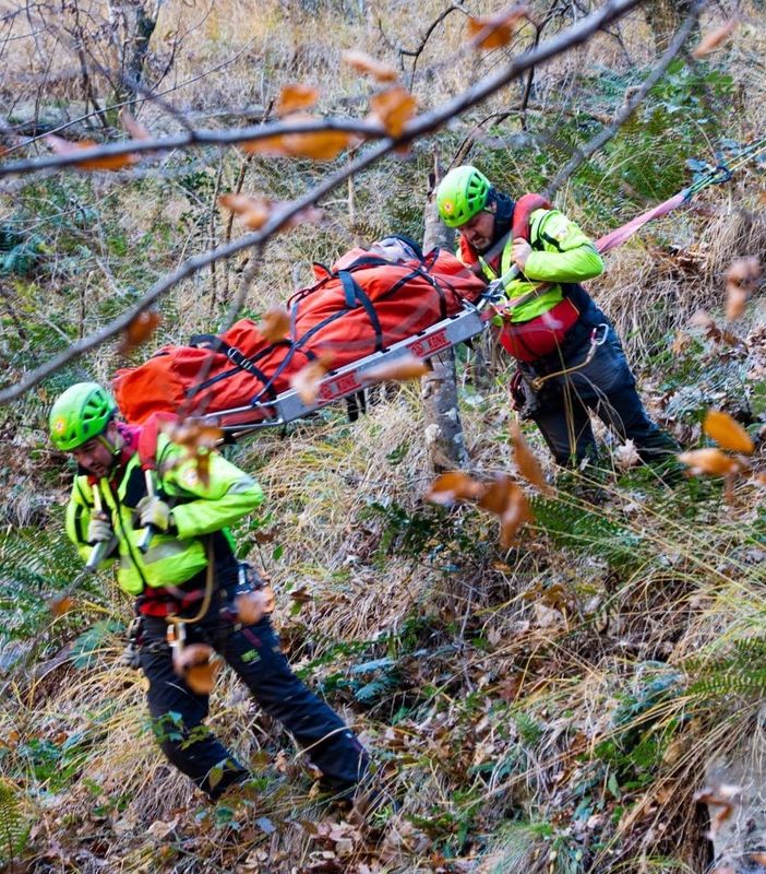 Esercitazione congiunta del Soccorso alpino svizzero e piemontese