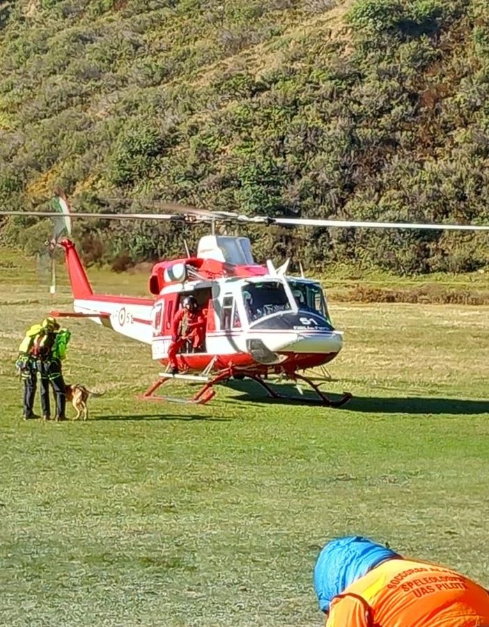 Tre persone salvate sui monti ossolani dagli elicotteri dei Vigili del fuoco