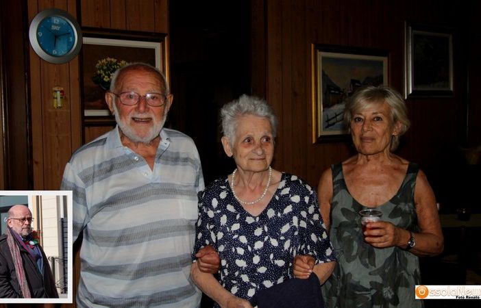 Franco, Giuliana e Netta Sgrena, nel riquadro don Renato Sacco