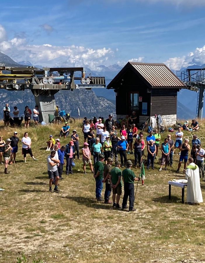 Tantissima gente per i 110 anni della posa della croce del Moncucco FOTO e VIDEO