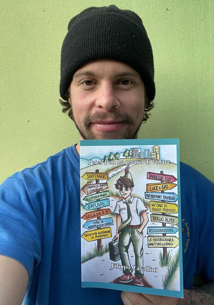 Filippo Cavallini presenta il suo viaggio interiore in “Peter Pan ha paura di volare”