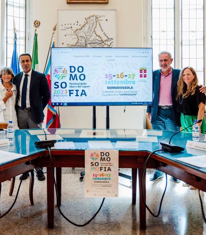 Enrico Vanzina, Toni Capuozzo ed Oscar Farinetti: dal 15 al 17 settembre torna Domodosofia con talk show e incontri di altissimo livello