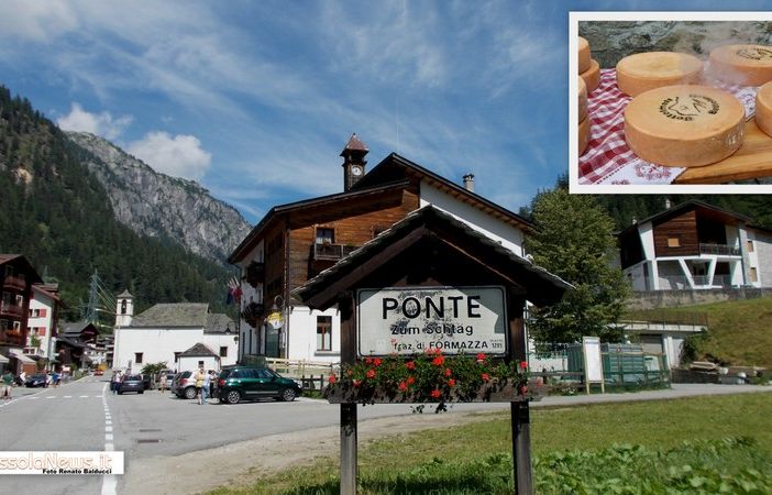 Formazza insignita del titolo di ''Città del formaggio''