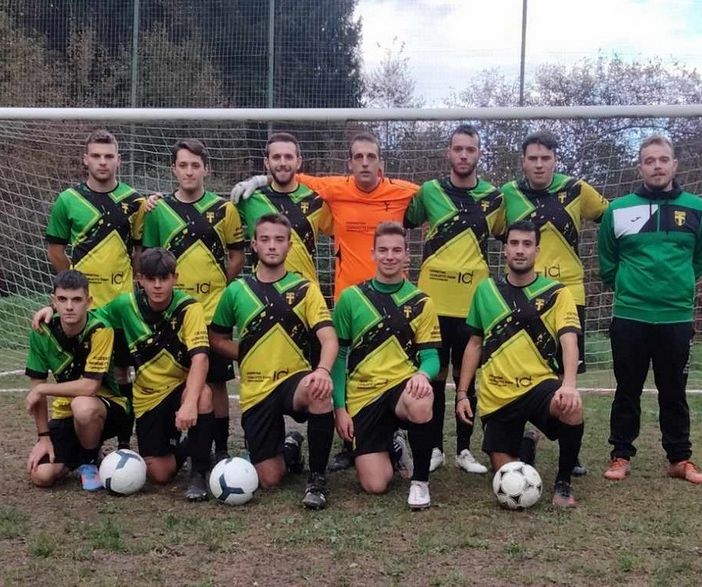 Foto: la formazione della Fulgor Vanzone