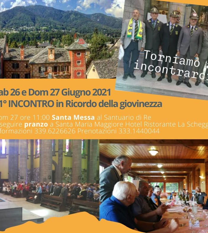 Gli ex finanzieri si ritrovano in Valle Vigezzo