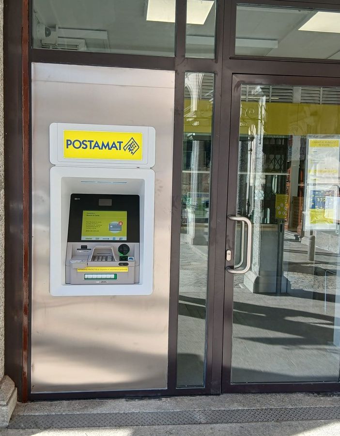 Poste italiane: installato a Re un atm postamat di ultima generazione