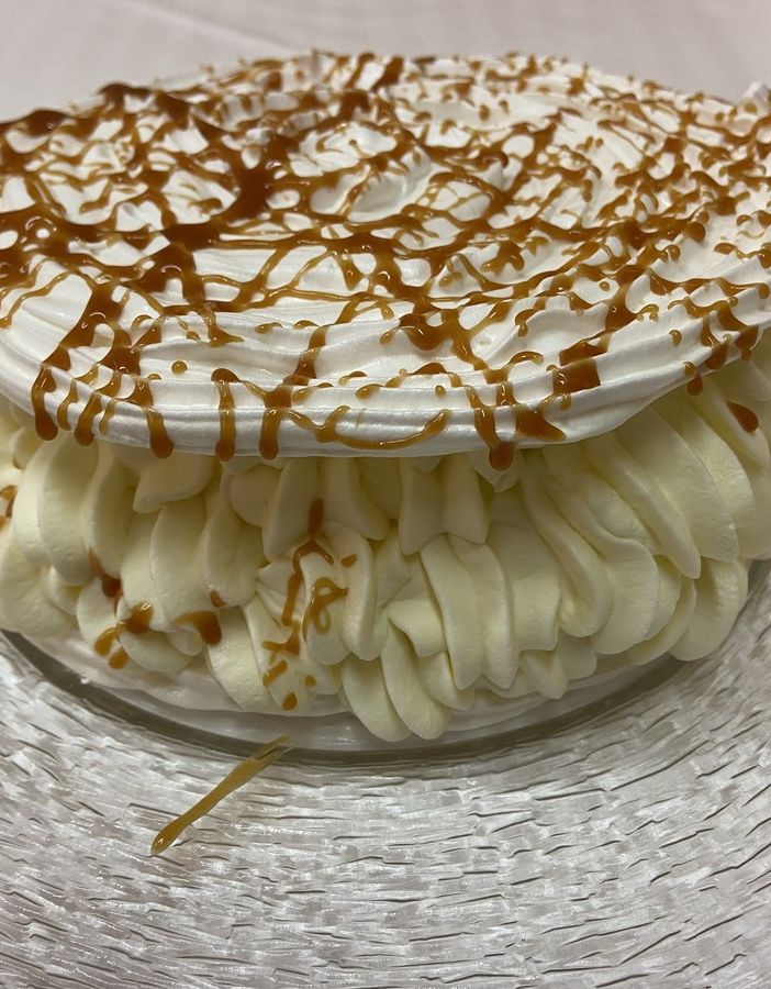 Variazione della torta Pavlova
