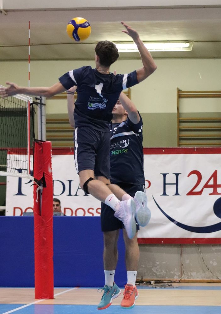 Volley maschile: nulla da fare per Pediacoop H24 contro il forte Pavic Romagnano