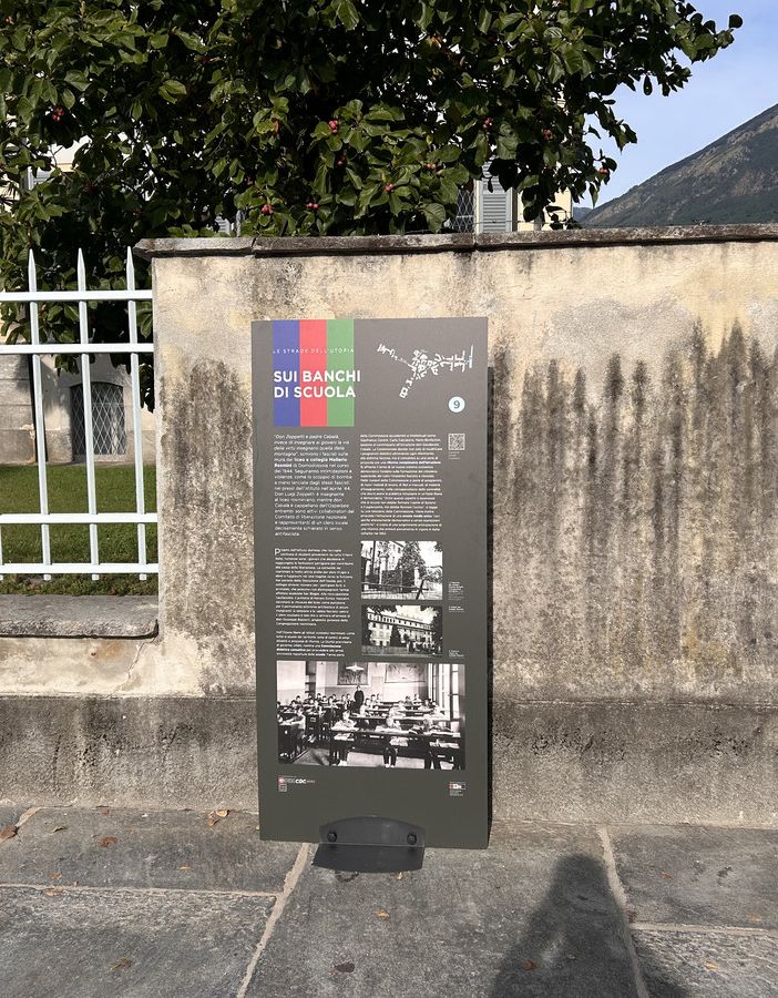 'Le strade dell'Utopia': la mostra tra le vie di Domodossola
