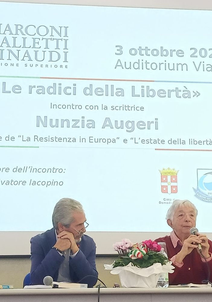 Nunzia Augeri ospite del Marconi Galletti Einaudi
