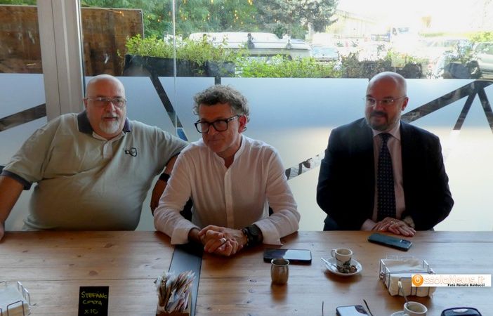 Foto: Italia Viva, Roberto Graffiti, Stefano Costa, Enrico Borghi
