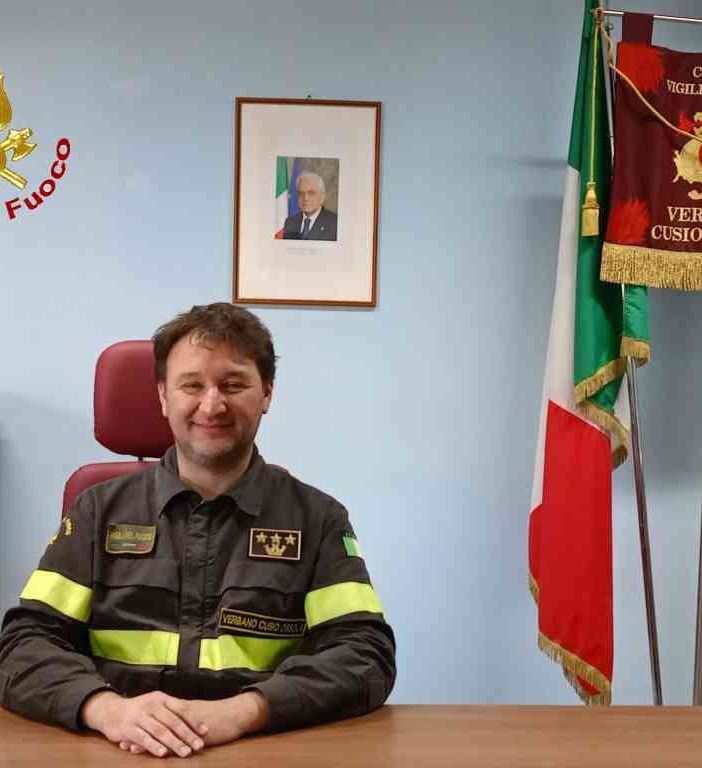 Onofrio Lorusso al vertice del Comando dei Vigili del Fuoco del Vco