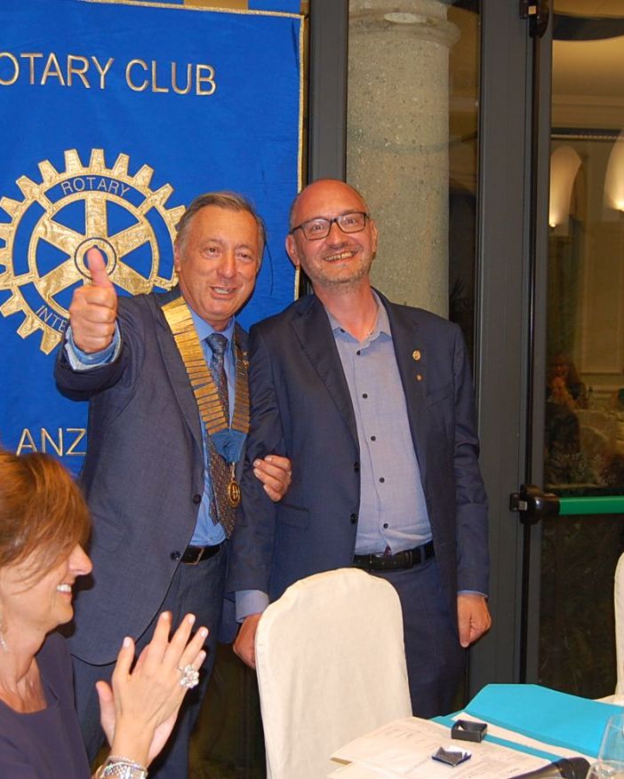 Passaggio di consegne alla guida del club Rotary Pallanza Stresa