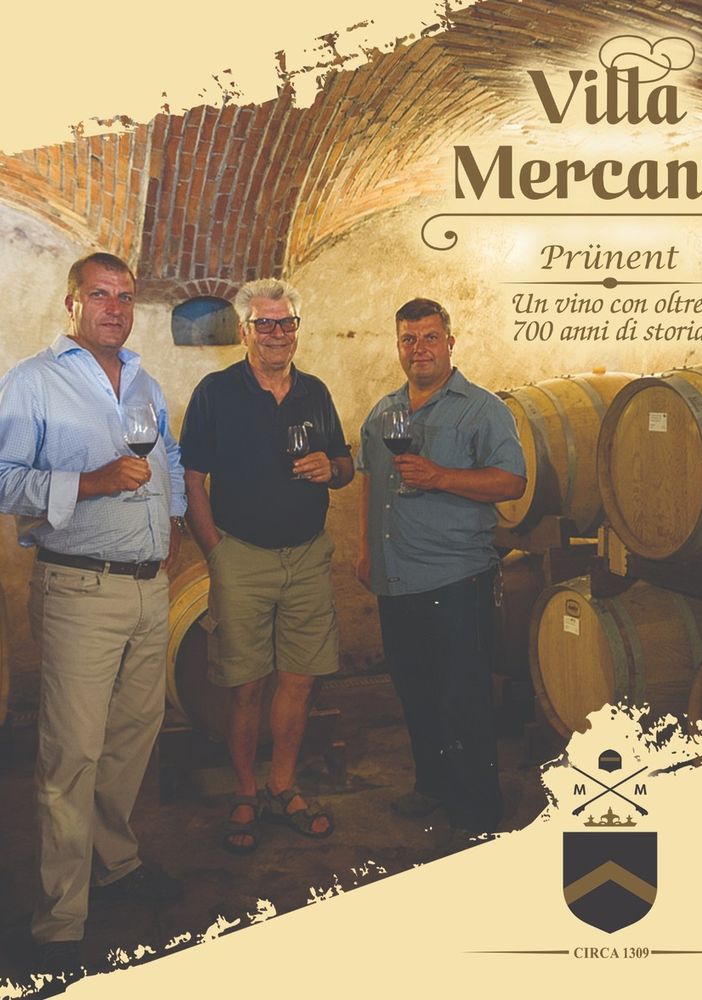 Il Prunent di Villa Mercante tra i cento vini migliori d'Italia
