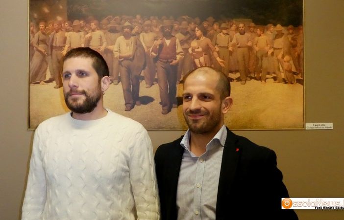 Foto: a sinistra Michele Piffero, a destra Gigi Bacchetta