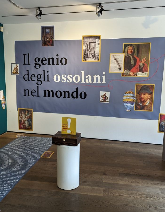 Si chiude con un &quot;aperitivo geniale&quot; la mostra &quot;Il genio degli ossolani nel mondo&quot;