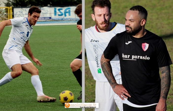 Foto: a sinistra Matteo Palfini, a destra Joel Gnonto