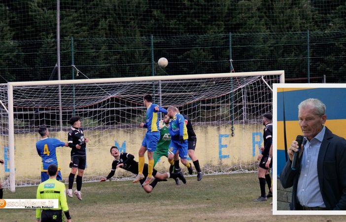 Foto: il Piedimuera punta a vincere il campionato. Nel riquadro il prsidente Beniamino Tomola