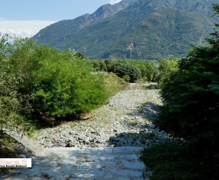 Foto: il torrente Marmazza a Pieve Vergonte