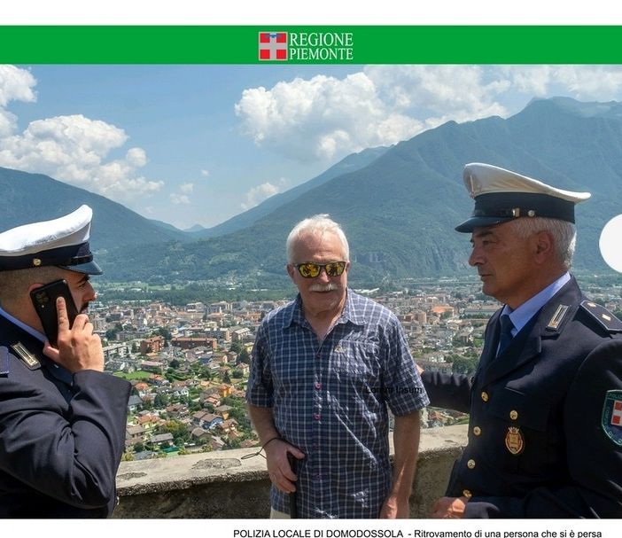 La Polizia locale domese sul calendario della Regione