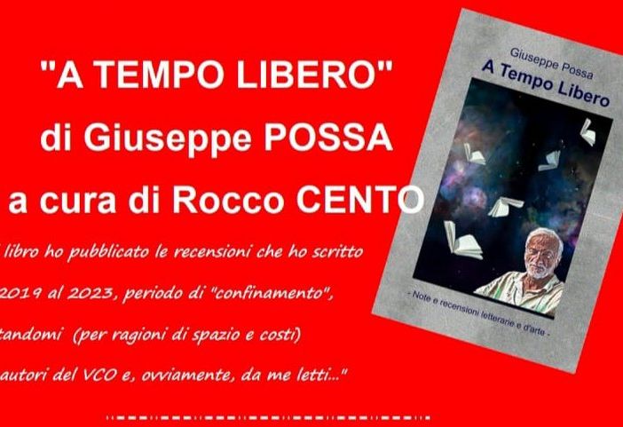 Giuseppe Possa presenta il suo ultimo libro a Laboart