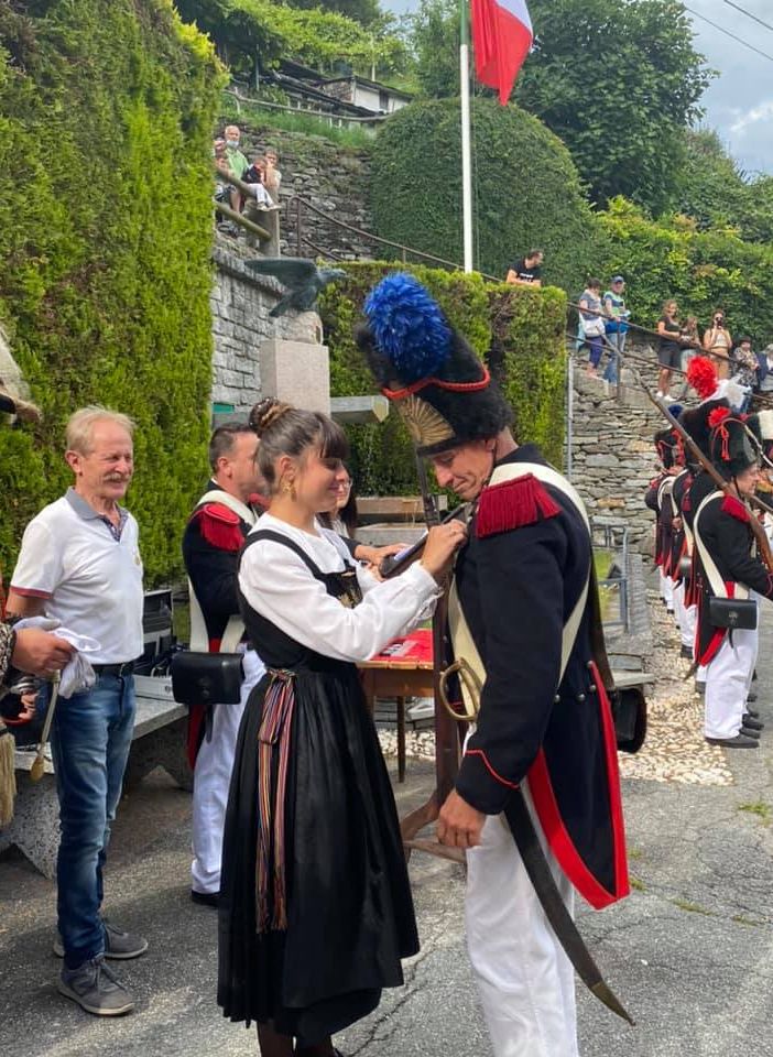 Calasca, premiati i più longevi componenti della Milizia Tradizionale