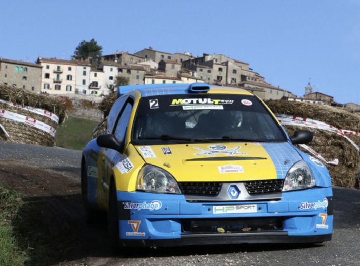 Foto: Bocchio e Natoli, vinciotri del II Rally del Chiusdino in Toscana nel 2022