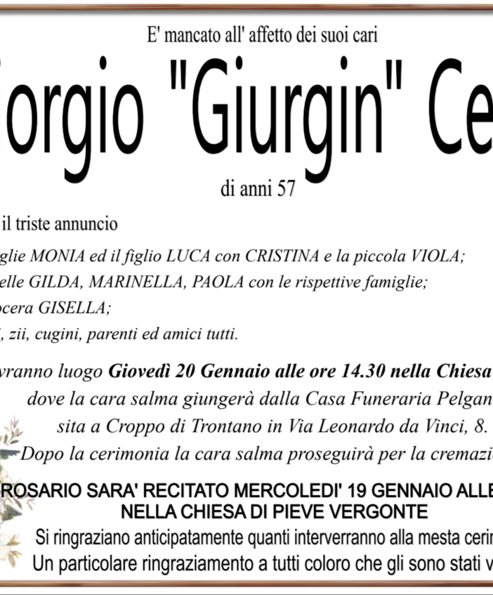 Giorgio &quot;Giurgin&quot; Cerizza
