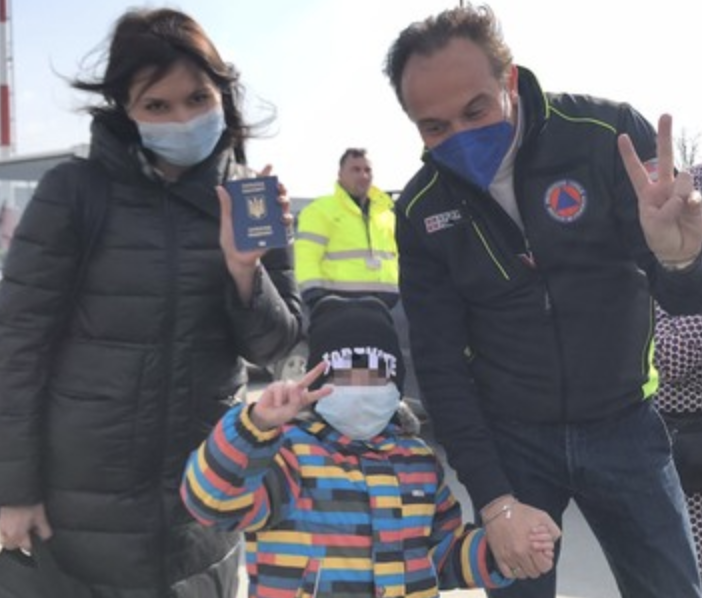Dall’Ucraina al Piemonte: in salvo altri 9 piccoli pazienti oncologici FOTO E VIDEO