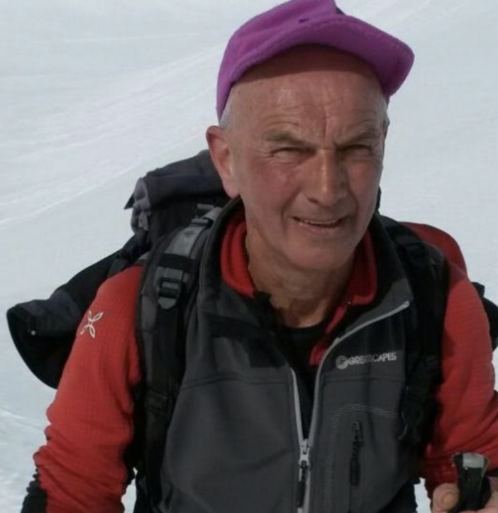 Il presidente del Cai Macugnaga in cammino lungo la Via degli Dei