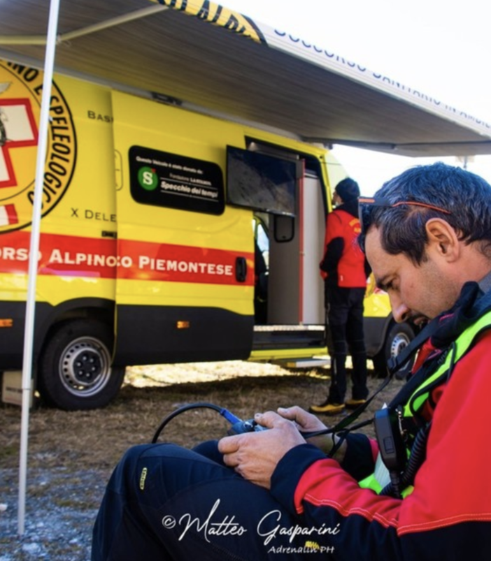Tragedia della Marmolada, anche Matteo Gasparini a Canazei per le ricerche con i droni FOTO
