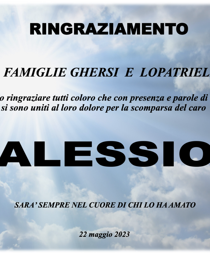Ringraziamento