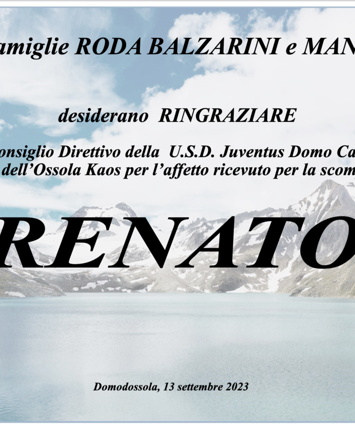 Ringraziamento