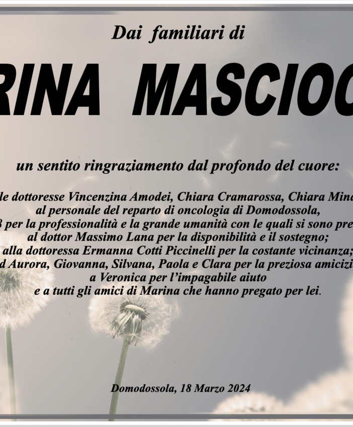 Ringraziamento
