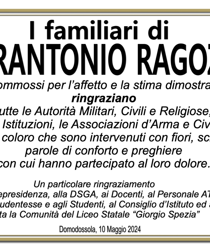 Ringraziamento