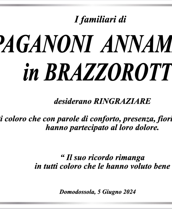 Ringraziamento