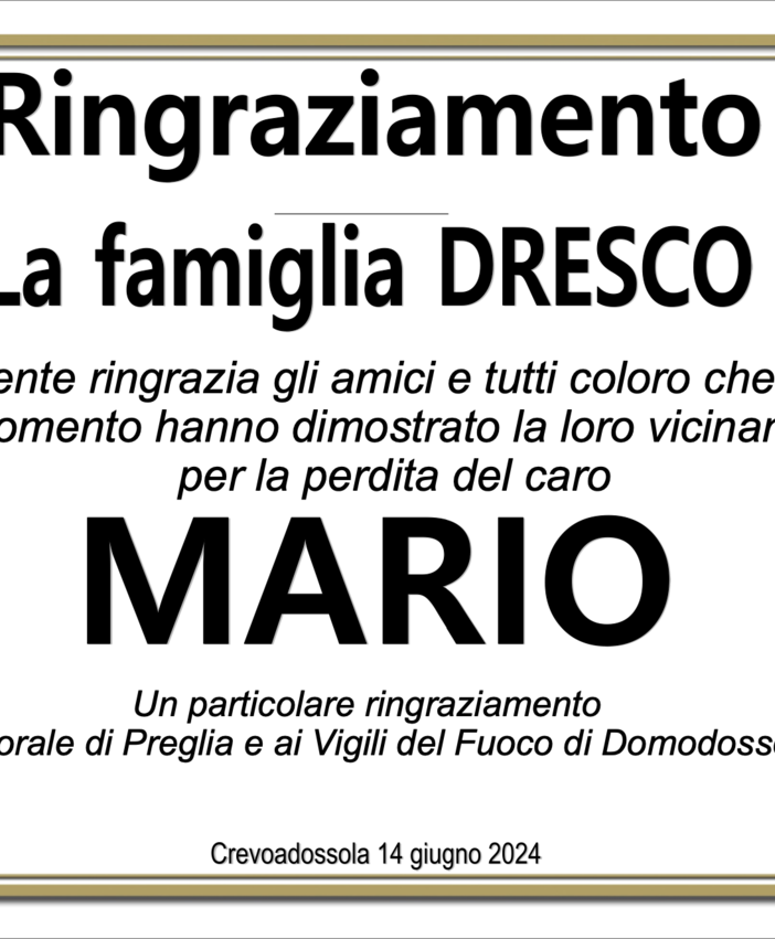 Ringraziamento