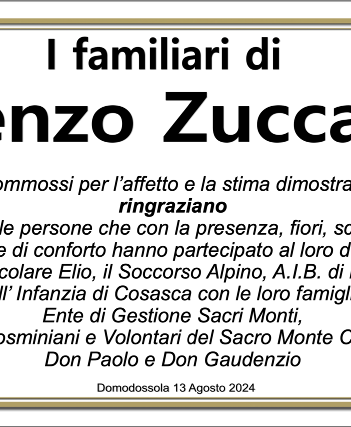 Ringraziamento