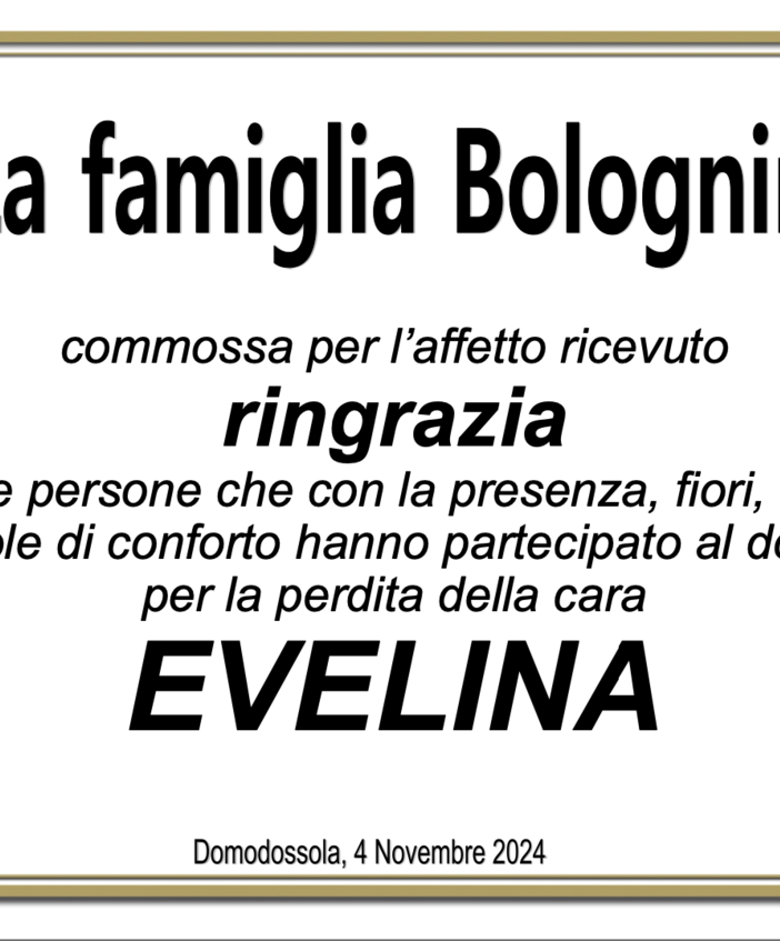 Ringraziamento