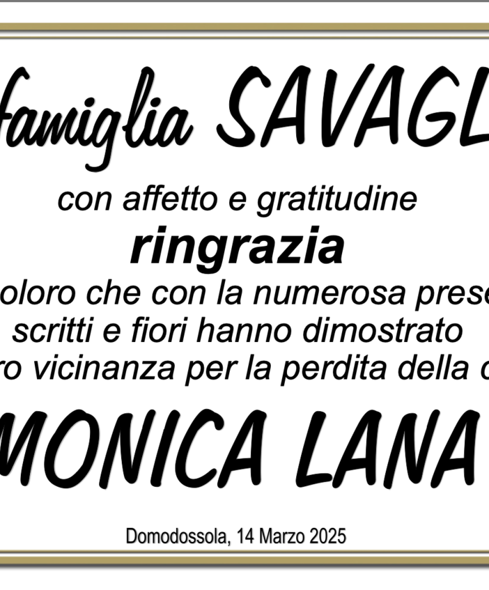 Ringraziamento