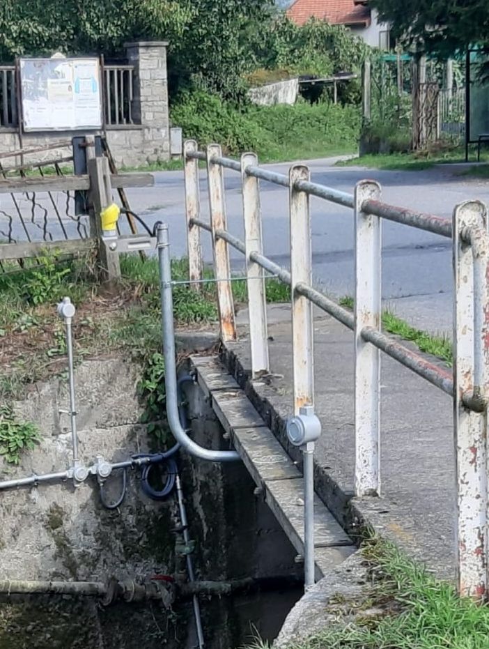 Installata a Vogogna la stazione idrometrica