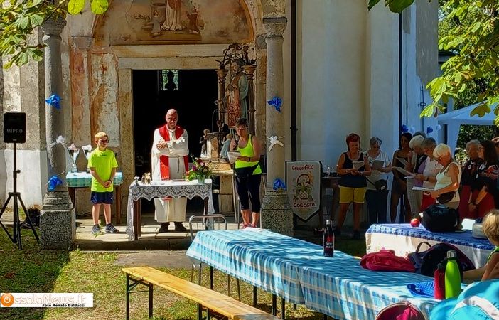 Tanta gente per la festa di San Lorenzo a Trontano