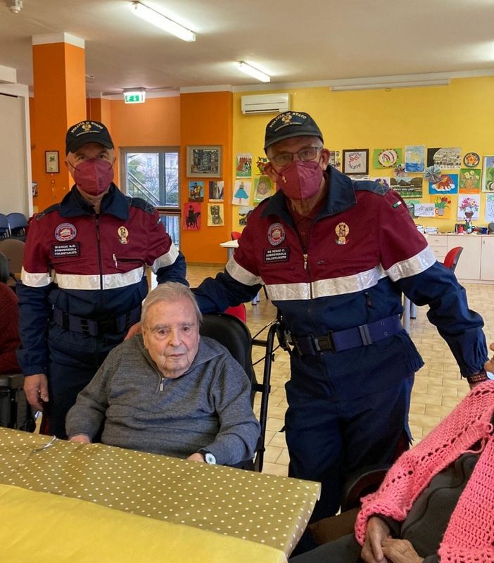 Centenario festeggiato alla casa di riposo in via Romita