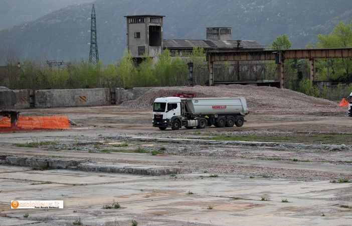 L'area ex Sisma, di proprietà del gruppo Beltrame