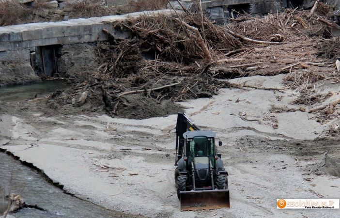 Ripulita la briglia dell'Ovesca alla Pianasca