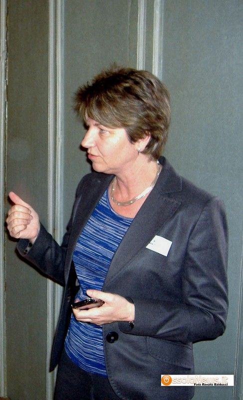 Foto: Viola Amherd, quando era sindaca di Briga (2005)