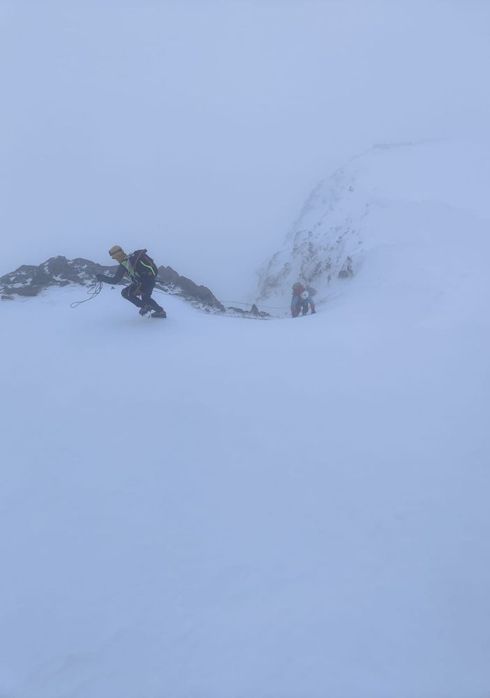 Alpinisti bloccati a oltre 4mila metri sul Rosa salvati dal Soccorso Alpino