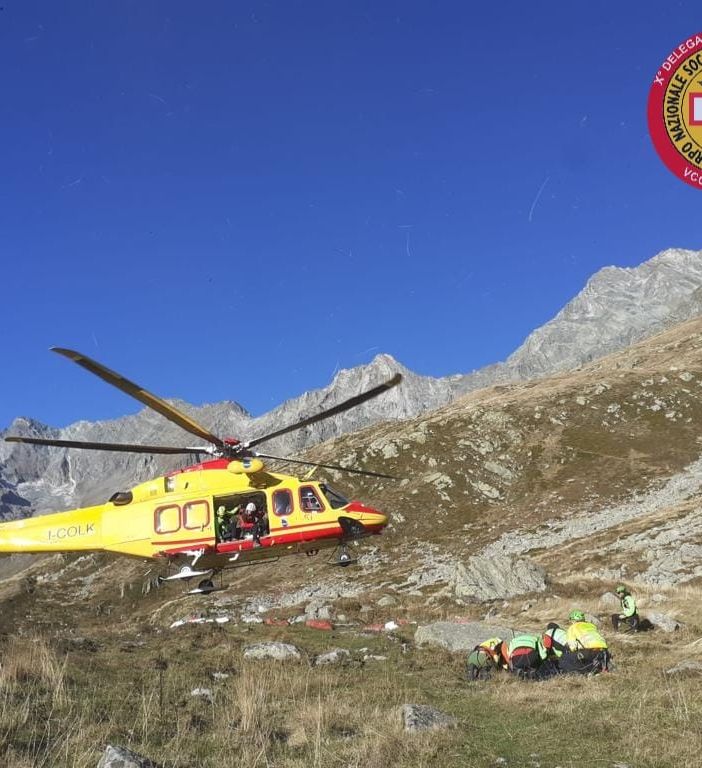 Morto l'escursionista lombardo precipitato in alta Valle Antrona