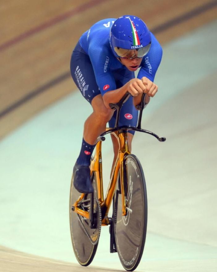 Ciclismo su pista, Mondiali: oro e record mondiale per Ganna