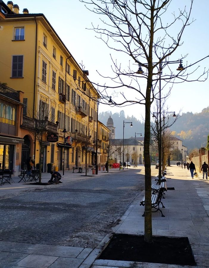 Verso la conclusione i lavori di riqualificazione in via Rosmini